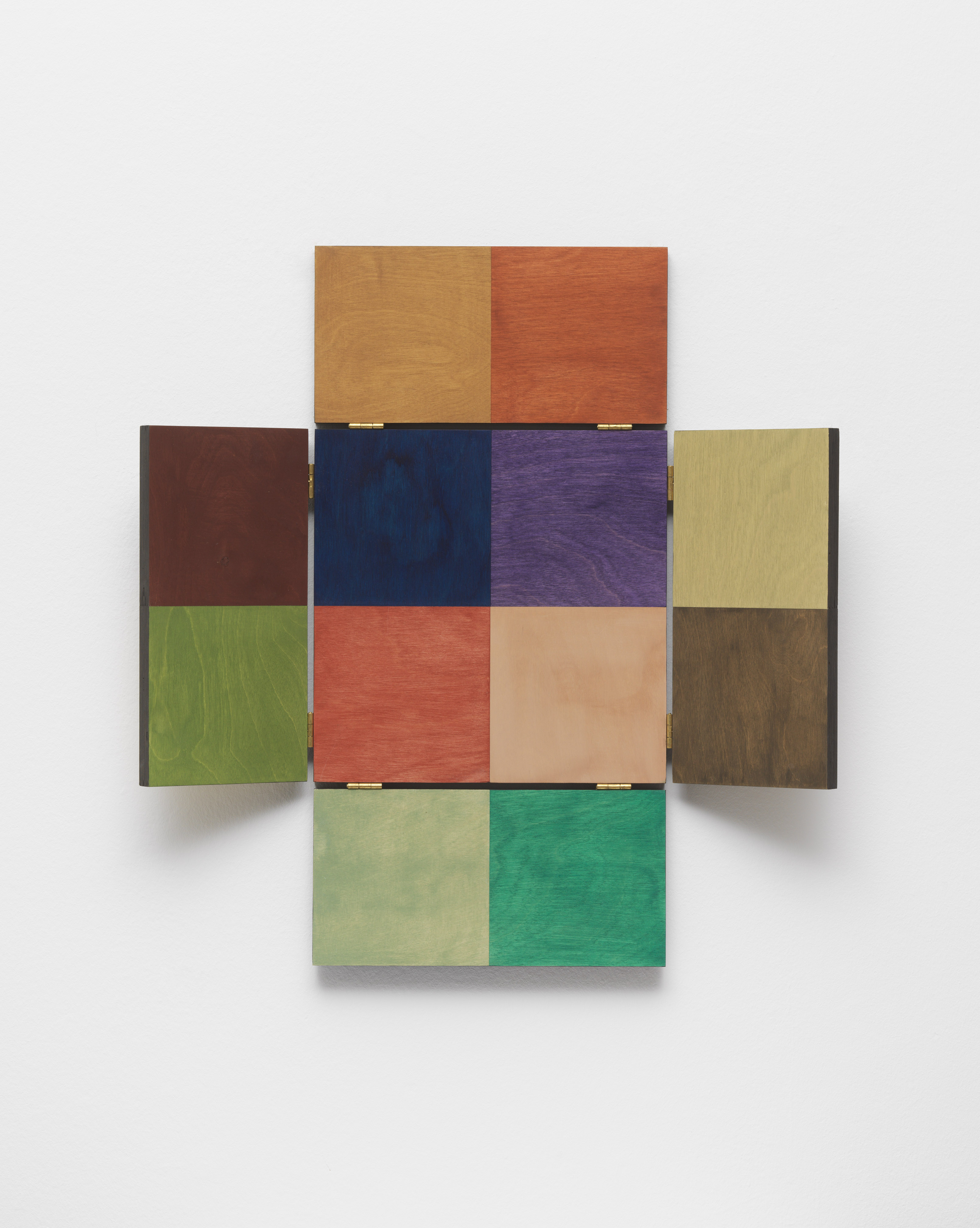 Maquette (Room with Painted Walls and Floor) I, 2024